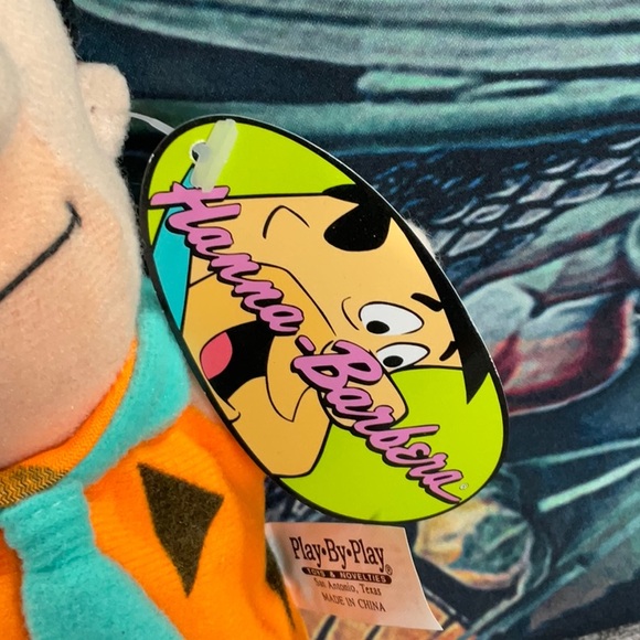 VTG Fred Flintstone Plush 1993 Collectable Soft Plush with Tag - Picture 2 of 5